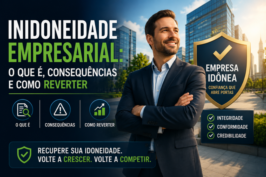 Inidoneidade empresarial: o que é e como reverter